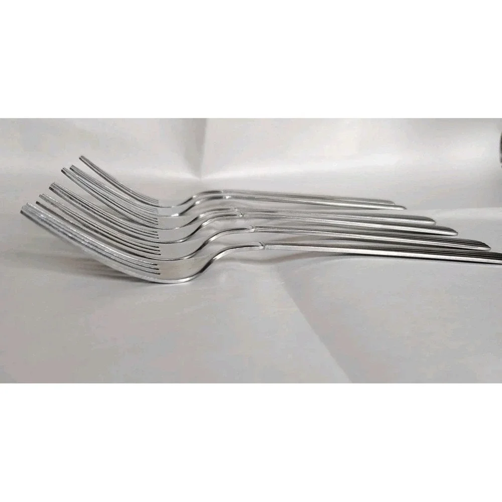 Martha Stewart Essentials MSE Stainless Dinner Forks Set Of 6 Forks